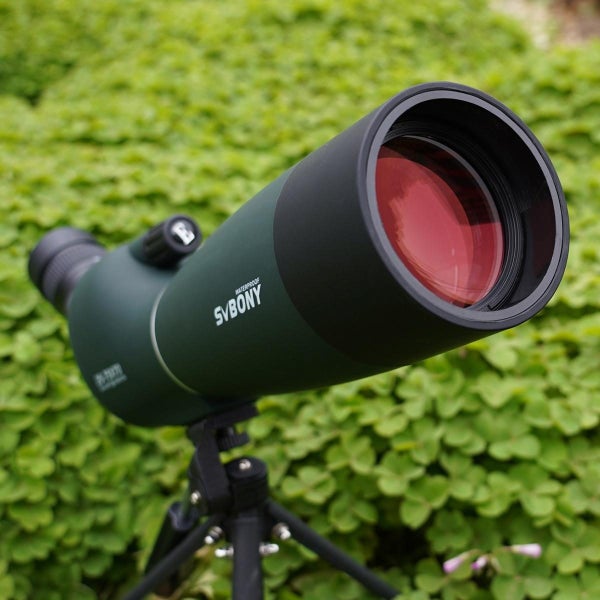 Sv28 25-75X70 Hd Birding Scope With Tripod - Green Film Carousel 12
