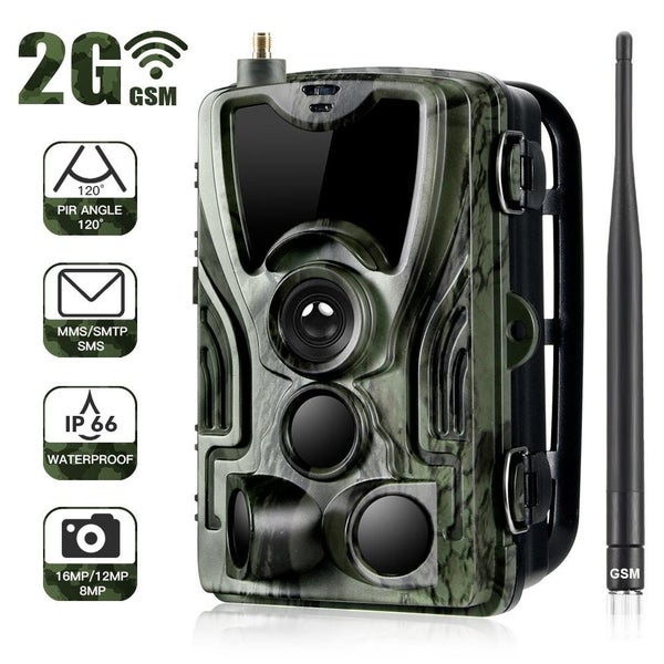Hc801M 2G Gsm Waterproof Ip66 Ir Night Vision Security Hunting Trail Camera 1... Carousel 1