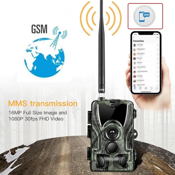 Hc801M 2G Gsm Waterproof Ip66 Ir Night Vision Security Hunting Trail Camera 1... Carousel 2