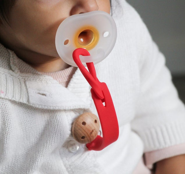 Munch: Silicone Dummy Chain - Navy Carousel 5