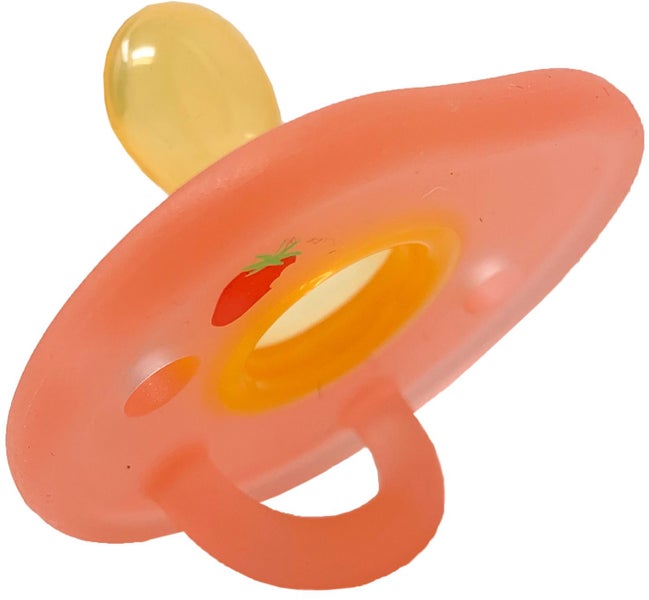 Munch: Silicone Dummy - Pink Carousel 1