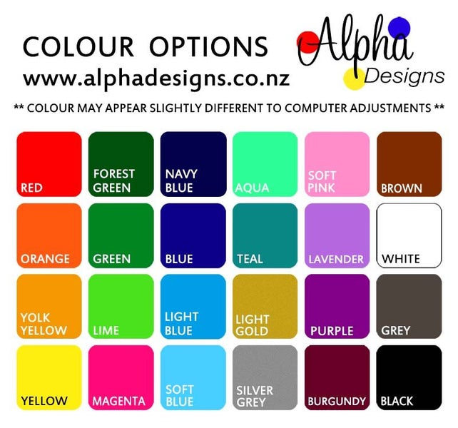 NZ made Custom Wedding Dance Floor Decal - Event Sticker (Alpha Designs) Carousel 3