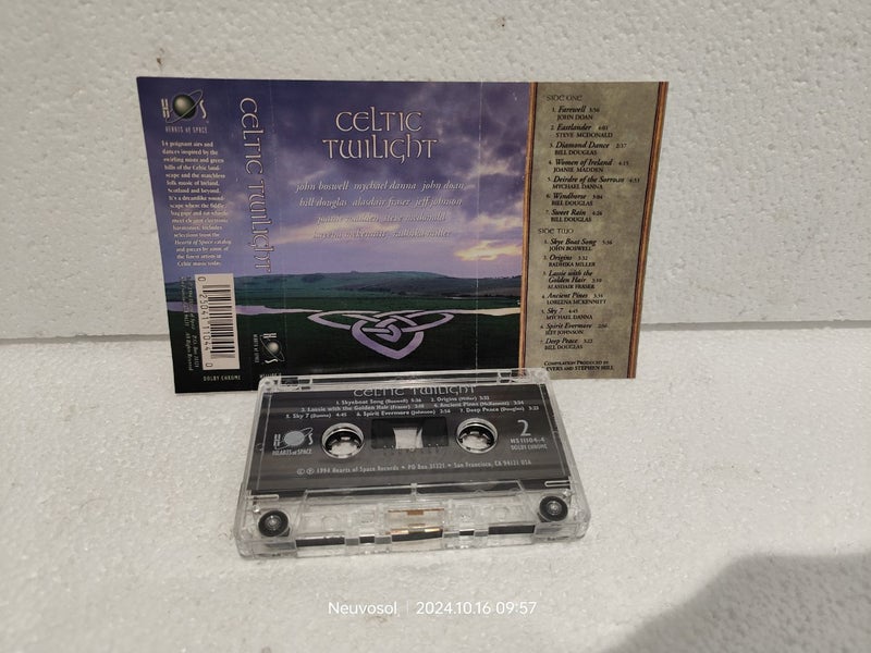 Celtic Twilight, Vol. 1 by Various Artists - Cassette Tape - Hearts of Space Carousel 2