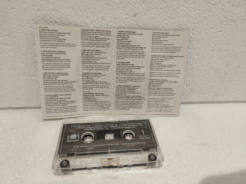 Celtic Twilight, Vol. 1 by Various Artists - Cassette Tape - Hearts of Space Carousel 3