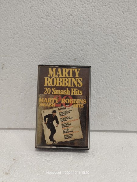 1979 Marty Robinson 20 Smash Hits on Tape Cassette PCB005 Carousel 1