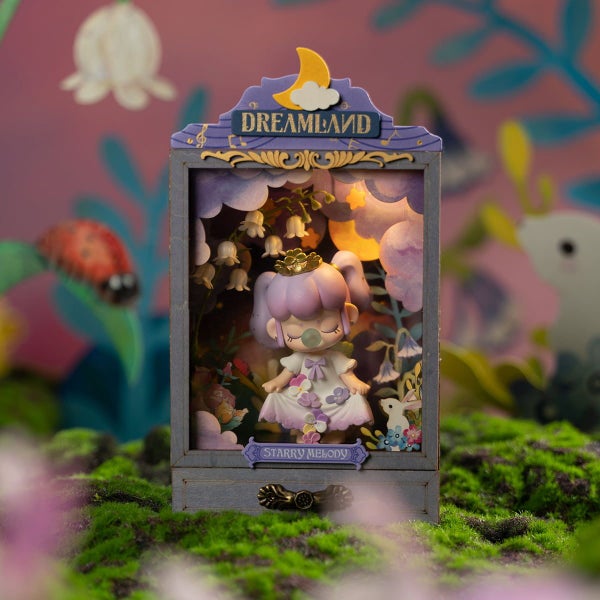 Robotime Rolife Starry Melody DIY Dollhouse Box Theater DS025 Carousel 2