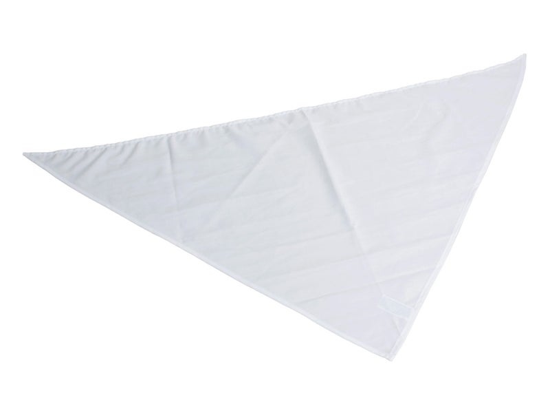 Chefs Neck Scarf / Cravat - White Carousel 1