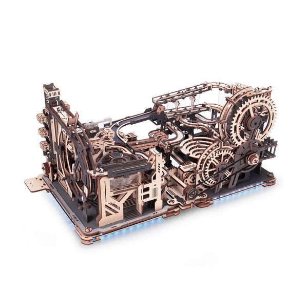 Robotime ROKR Marble Run Link Pack (Spaceport & Night city) LG01 Carousel 2