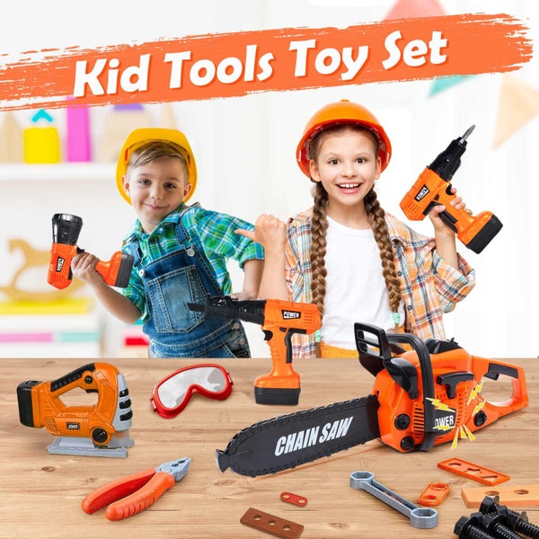 5-in-1 Kids Tool Set Toys Construction Kit Carousel 2