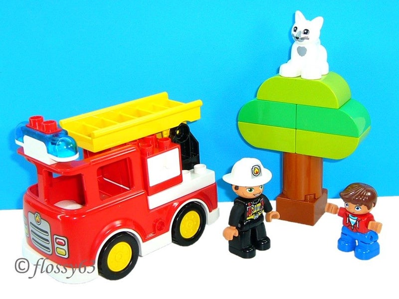 ®™DUPLO - 10901 Fire Truck (Lights & Siren Working) ~Retired 2021~ Carousel 1