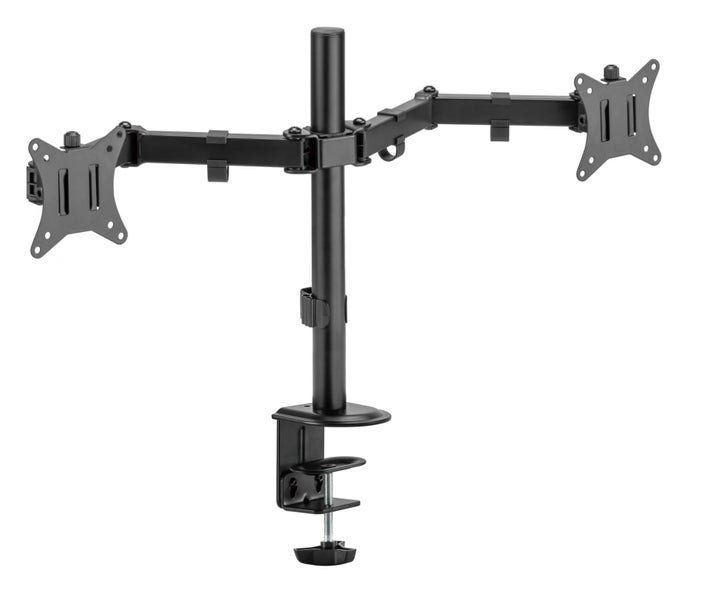 Locktight Dual-Monitor steel articulating mount Carousel 2