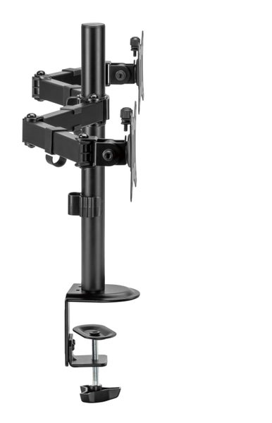Locktight Dual-Monitor steel articulating mount62863221623427112