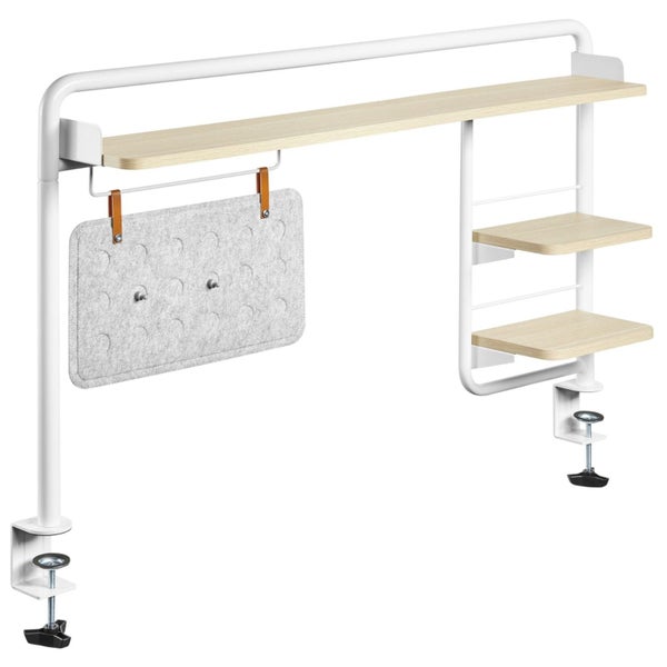 Ergomax Clamp-on desk shelf Carousel 1
