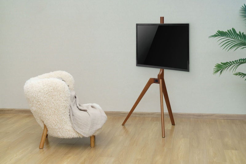 Forge Easel Studio TV Floor Stand Carousel 1