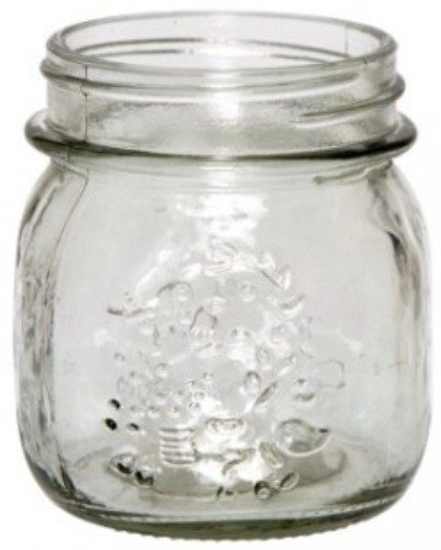 Glass Mason Jar - Small (Clear) Carousel 1