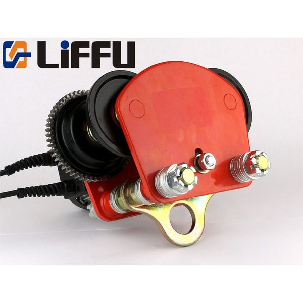 Liffu Powered I-Beam Trolley For Electric Hoist 1200Kg Carousel 2