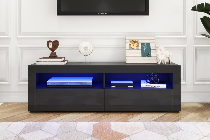 Tasman' 160Cm RGB LED TV Stand Cabinet Entertainment Unit Carousel 1