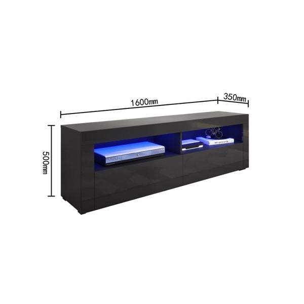 Tasman' 160Cm RGB LED TV Stand Cabinet Entertainment Unit Carousel 2