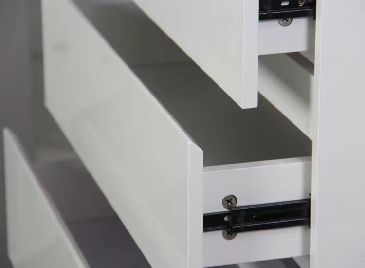 'Monaco' White Bedside Table62863860587395111