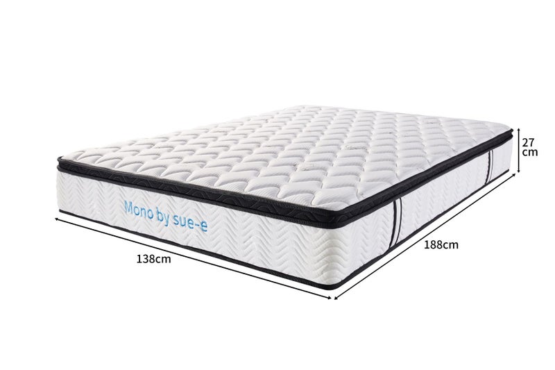 Mono Mattress with Cashmere Fabric Double Size62863860627203112