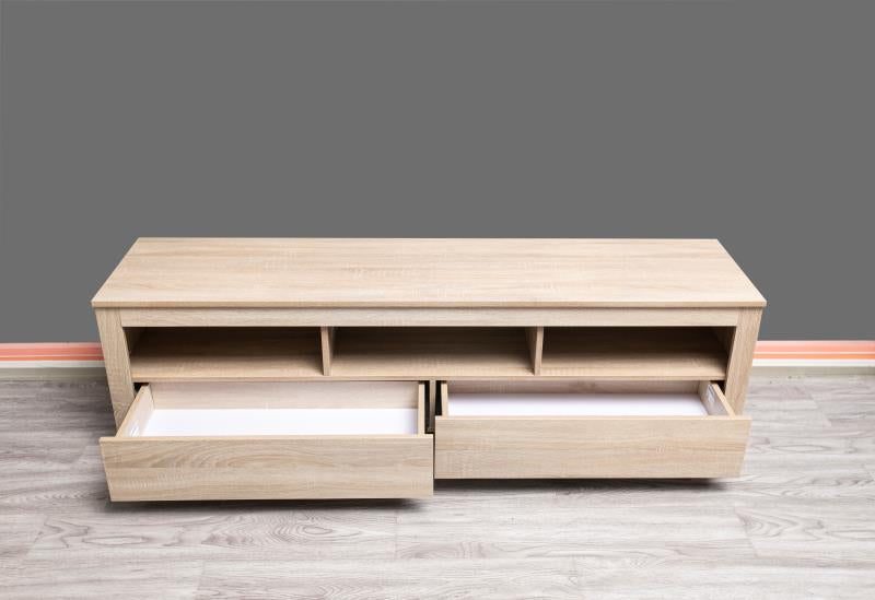 'Sintra' Light Oak Entertainment Unit Carousel 2