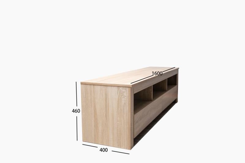 'Sintra' Light Oak Entertainment Unit Carousel 4