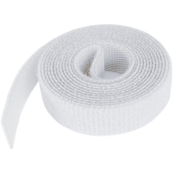 Velcro White Hook and Loop Cable Management Tape 3m - 10mm Carousel 1