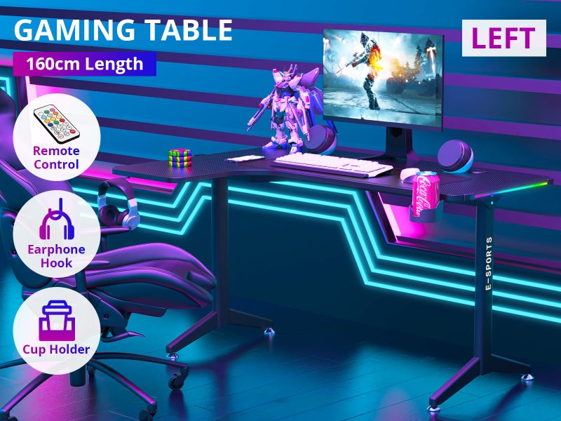 Office / Gaming Table 1.6m Carousel 1