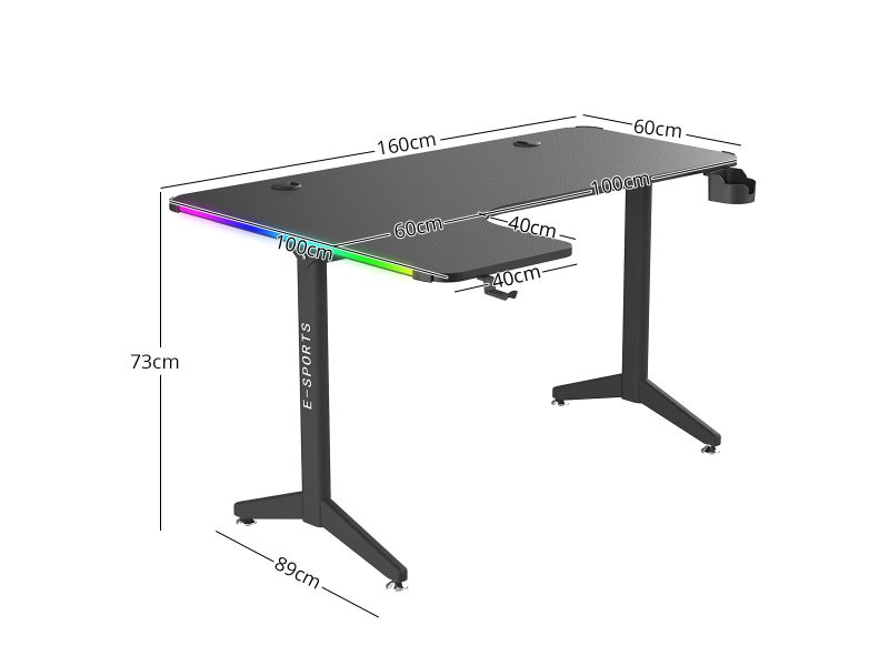 Office / Gaming Table 1.6m Carousel 2