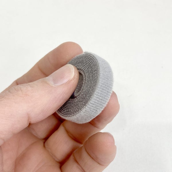 Velcro Grey Hook and Loop Cable Management Tape 3m - 10mm Carousel 4