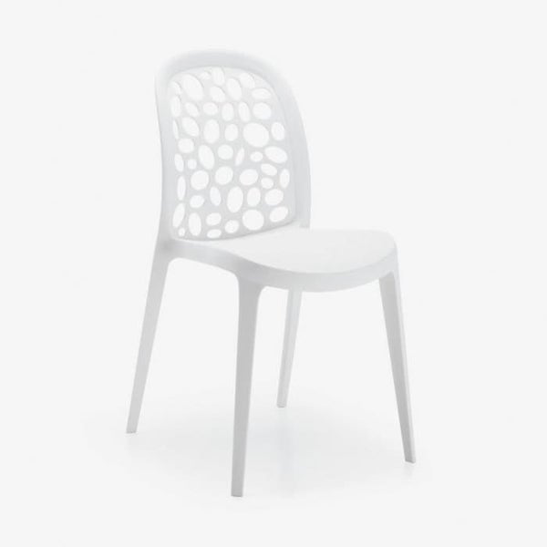 Tatiana Stackable Plastic Chair(white)62863860650753116