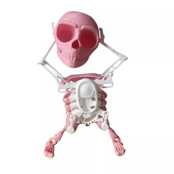 Dancing and Swinging 3D Skull Toy Carousel 1