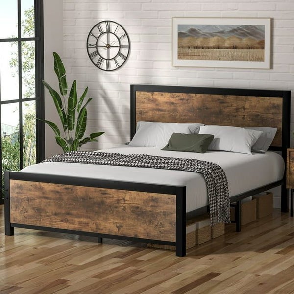 Ikefly Bed Frame Queen Carousel 1