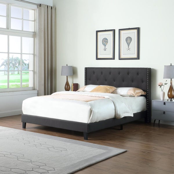Cullwick Bed Frame Dark Grey Double62863861000322111