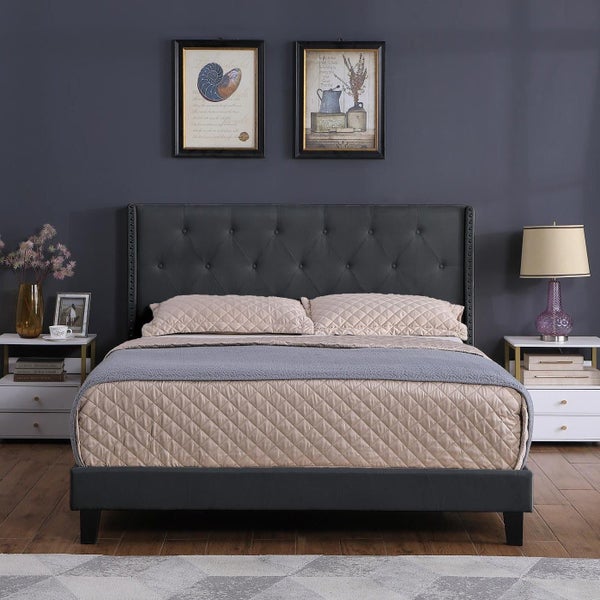 Cullwick Bed Frame Dark Grey Queen628638606329611111