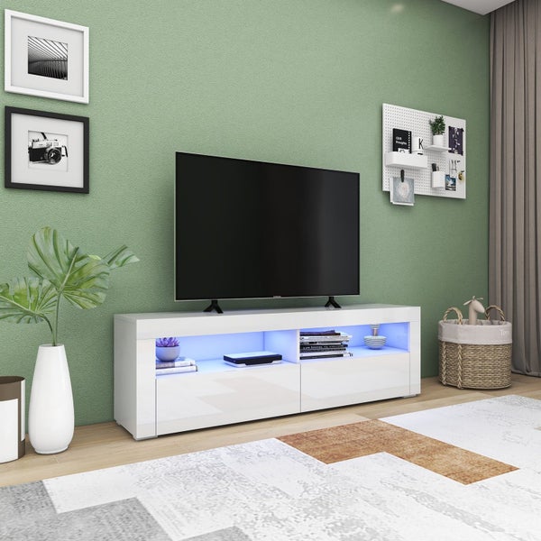 Tasman' 160Cm RGB LED TV Stand Cabinet Entertainment Unit Carousel 20