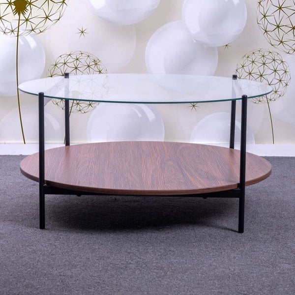 Clear Horizon Round Coffee Table628638609568031111