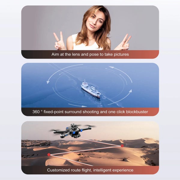 New Drone With Camera & Battery GPS & Follow Me Afterpay Carousel 2
