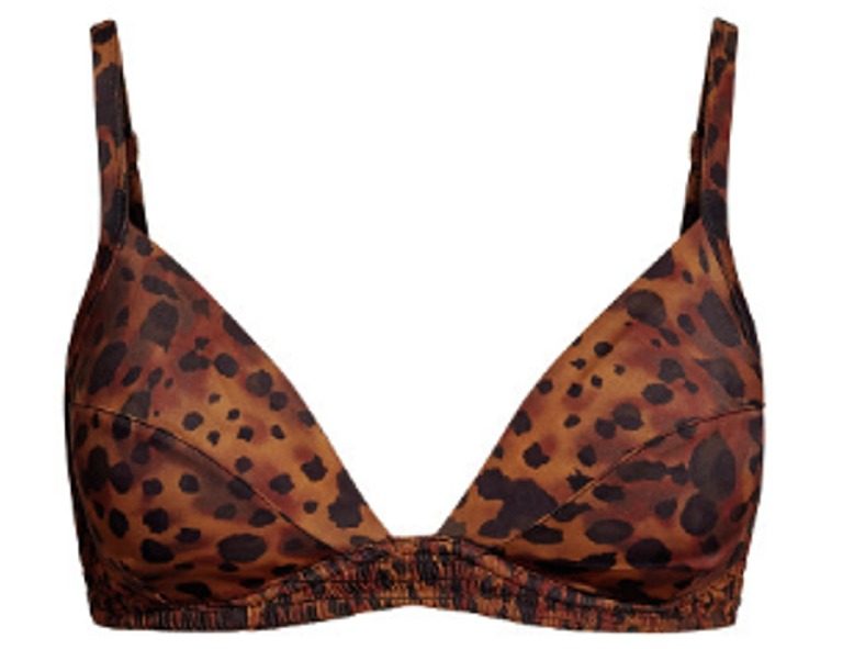 City Chic Bikini SET - Top & Bottom - Leopard Print Underwire XS - NZ Size 14 Carousel 1