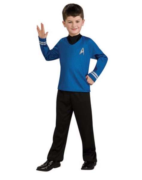 Armageddon Costume / Comic Con Star Trek Mr Spock Costume - Blue top and pants Carousel 1