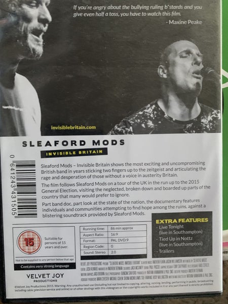 Sleaford Mods - invisible Britain- dvd Carousel 2