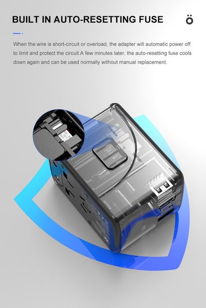 65W Universal Travel Adapter Carousel 11