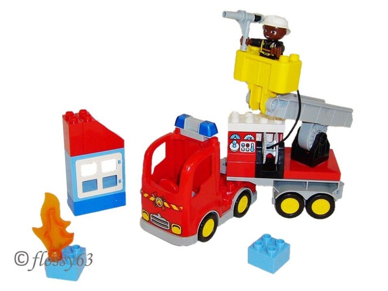 ®™DUPLO - 10592 Fire Truck (Town: Fire:) ~Retired: December 2018~ Carousel 1