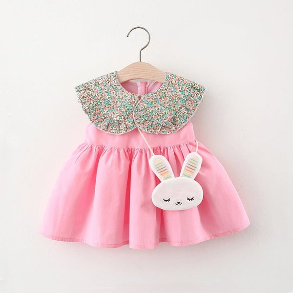 2Pcs/Set Baby Girl Clothes Sweet Kids Costume Summer Infant Sleeveless Cute F... Carousel 1