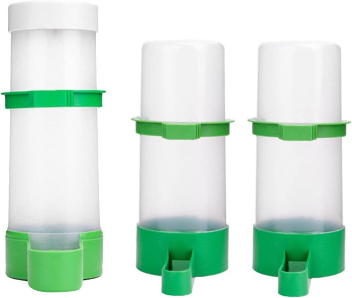Bird Feeder, Bird Water Dispenser for Cage, XISTEST 2PCS Automatic Bird Water... Carousel 1