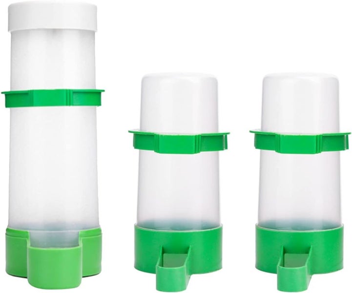 Bird Feeder, Bird Water Dispenser for Cage, XISTEST 2PCS Automatic Bird Water... Carousel 2