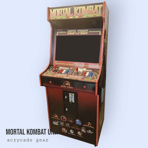 27inch Upright Arcade Machie, dedicated artwork, local made, plywood. pc system Carousel 1