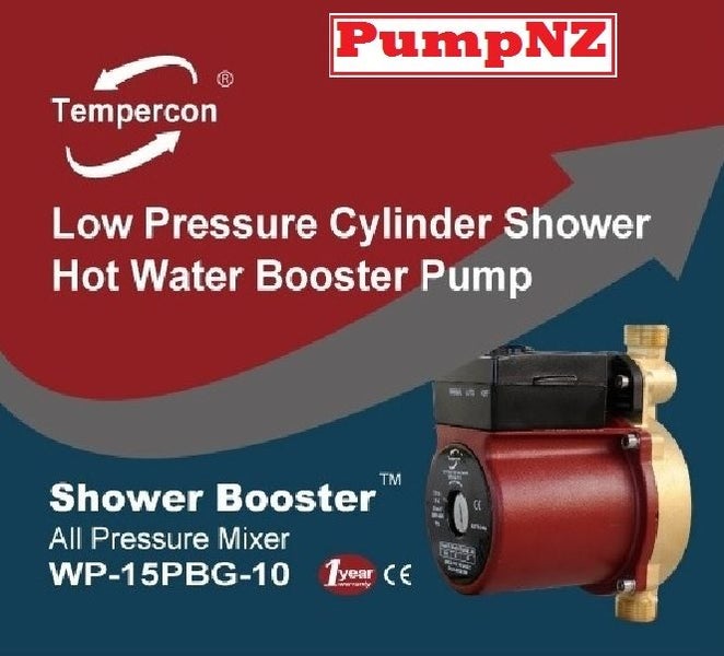 WP15PBG10 High Pressure Hot Water Pump - Silent & Brass Carousel 1