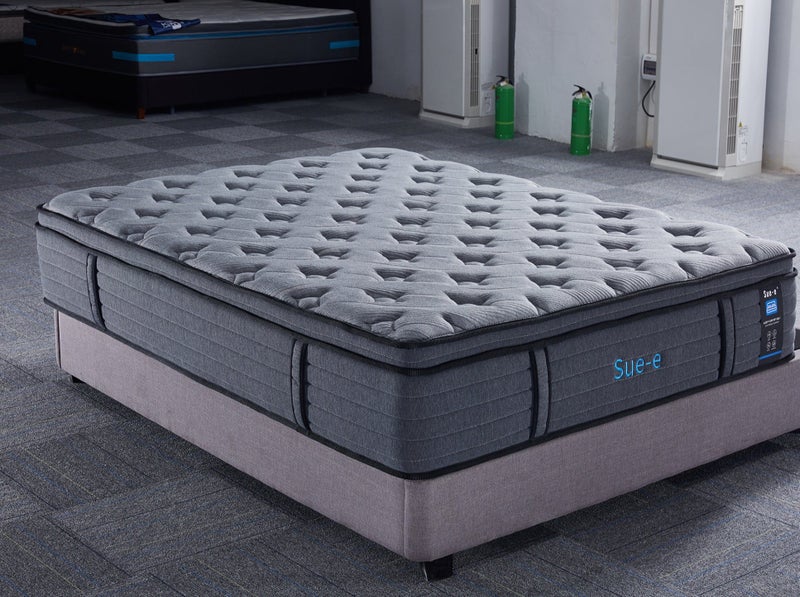 'Comfortably' 7 zones pocket spring mattress with memory foam Double Size62863870152578111