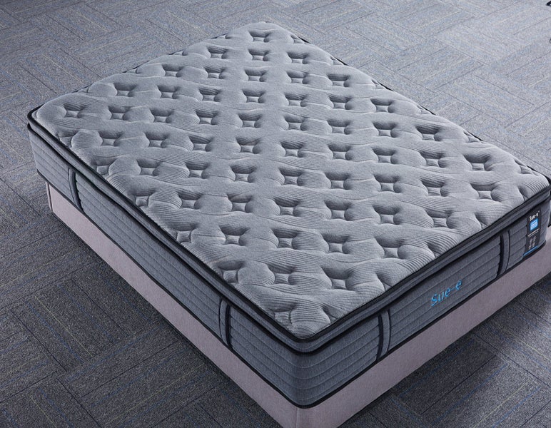 'Comfortably' 7 zones pocket spring mattress with memory foam Double Size62863870152578113